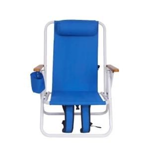 Outdoor Beach Lounge Reclining Folding Chair