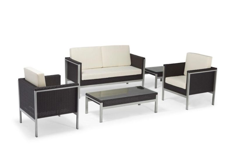 Aluminum Outdoor Hotel Rattan Wicker Furniture Sofa