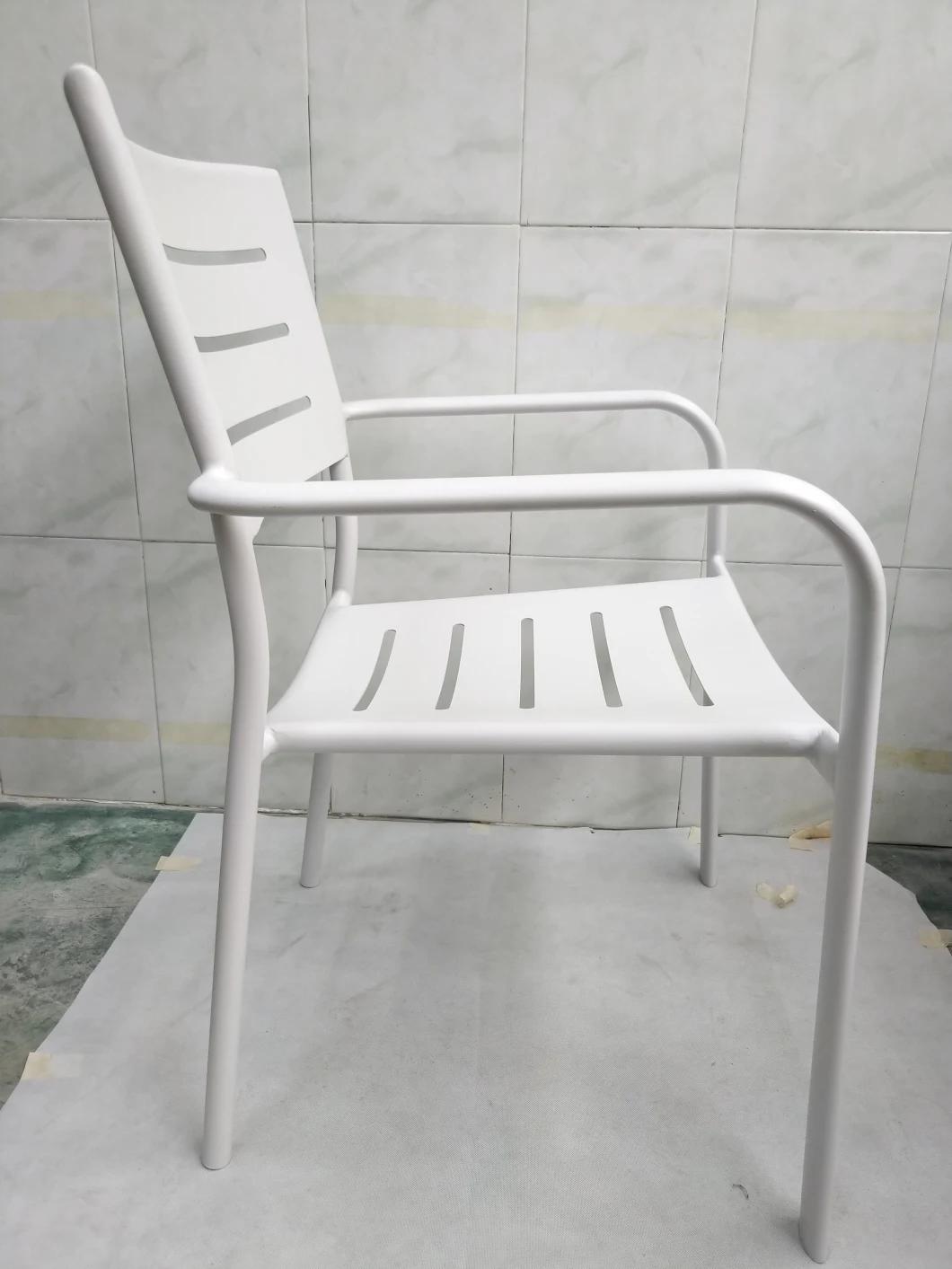 Outdoor Furniture Waterproof Aluminium Dining Restaurant Tables