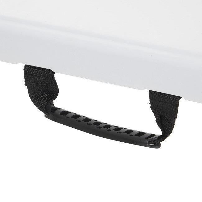 Rectangle Catering Suitcase Sturdy While Plastic Folding Table for Banquet