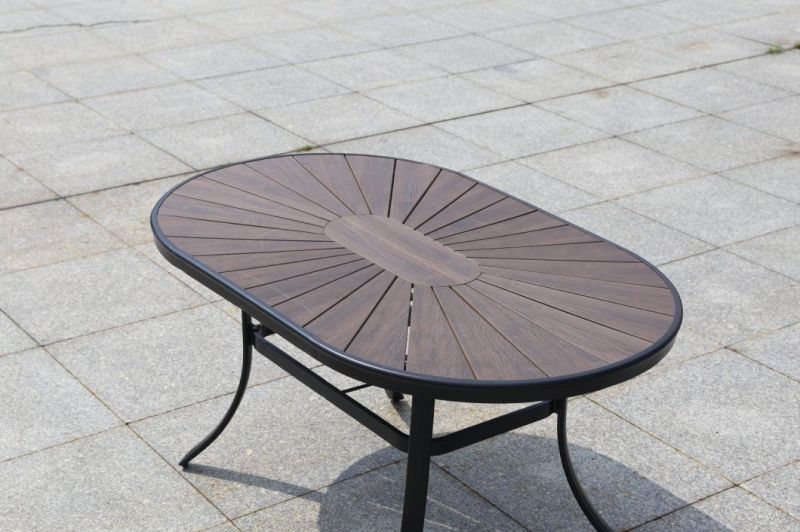 Hotel Modern Restaurant Outdoor Garden Furniture Patio Dining Table