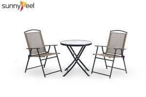 Outdoor Backyard Bistro Furniture Set Folding Table Folding Chair