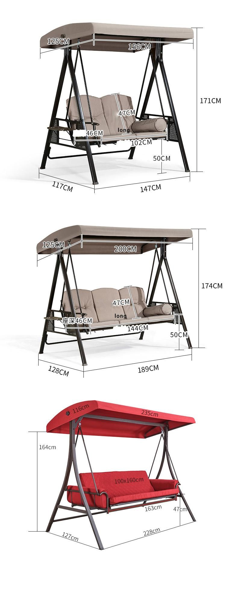 Panamanian Three Person Swing Chair Indoor Outdoor Hanging Basket Rattan Chair