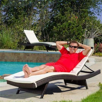 Outdoor Garden Hotel Furniture Beach Chair Chaise Lounge Sun Lounger Daybed