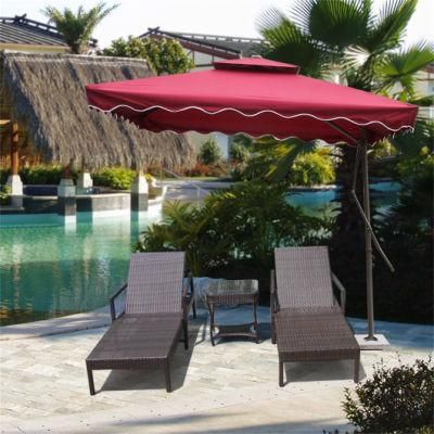 Outdoor Furniture, Rattan Sun Lounger, Wicker Patio Chaise Chair