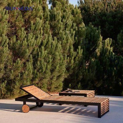 Patio Daybed Hotel Beach Garden Chaise Lounge
