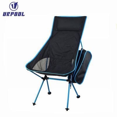 High Quality Camping Beach Outdoor Leisure Chair 600d Oxford Fabric Lightweight Folding Chair for Hiking