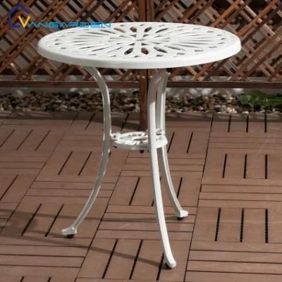 Small and Portable Dining Table Set Outdoor Patio Garden Set Aluminium