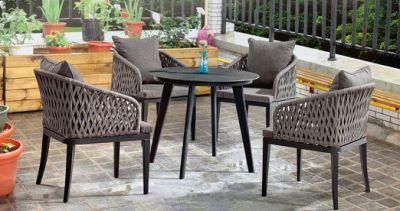 PE Rattan Patio Weaving Garden Outdoor Furniture Set Home and Garden Rope Weaving Chair Outdoor Furniture
