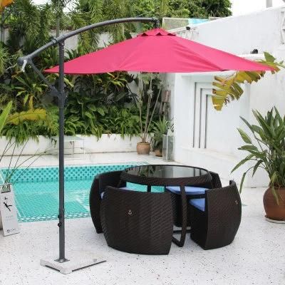 Rattan Table Chair Combination Outdoor Leisure Courtyard Table Chair