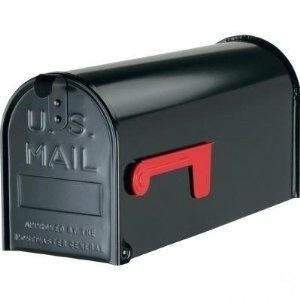 Manufacturer Aluminum Us Mailbox with Red Flag, American Mailbox