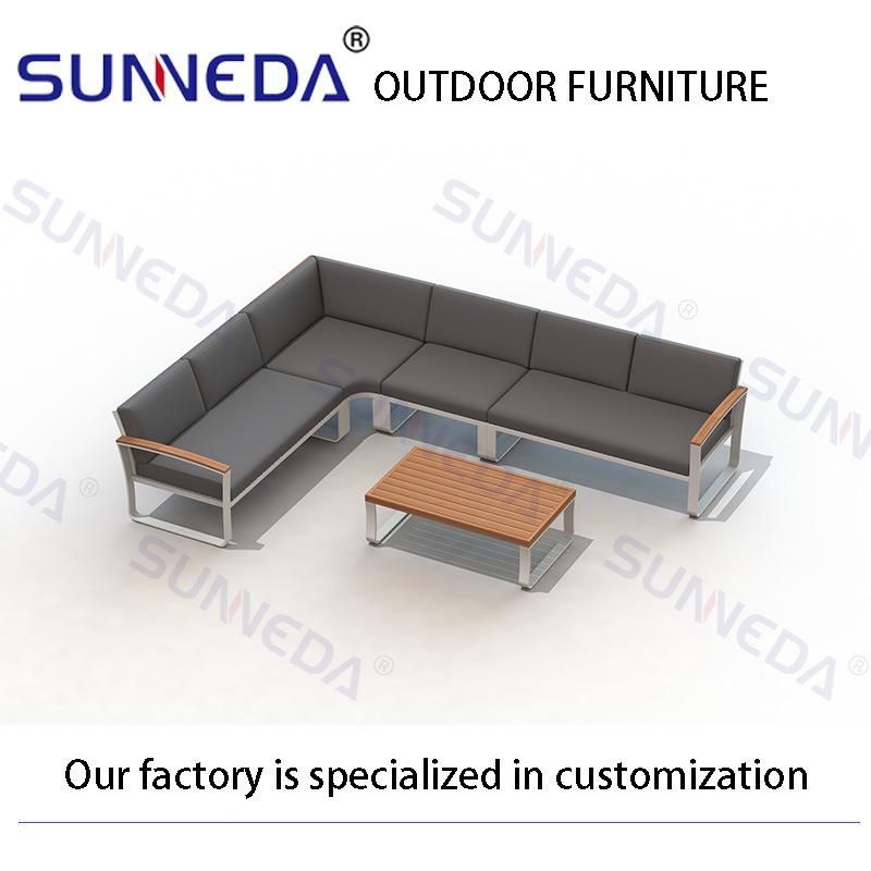 Modern Aluminum Outdoor Kd Chair Sets