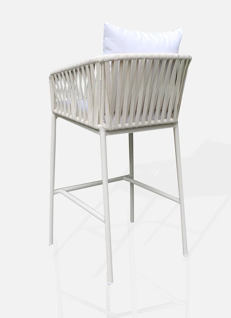 Simple OEM Carton Foshan Outdoor Furniture Bar Set Rattan Chair with Low Price