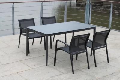 New Metal OEM Customized Foshan Rustic Outdoor Dining Table Furniture