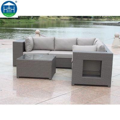 Hotel Patio Furniture Rattan Sofa Set Handmade Storage Box