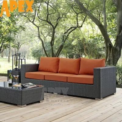 Factory Wholesale Outdoor Furniture Set Rattan Sofa Waterproof Comfortable