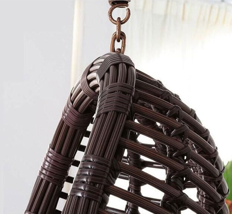 Outdoor Garden Egg Hanging Chair Rattan Swing Chair