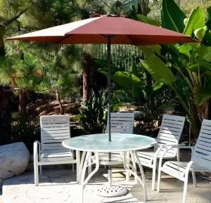 Outdoor Umbrella with Crank Umbrella Patio Parasol