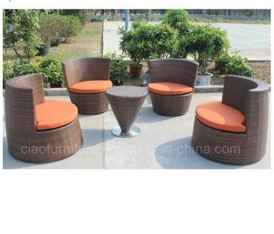 High Quality Garden Furniture Latest Rattan Coffee Set