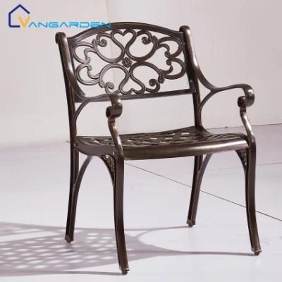 Simple Bistro Chairs French Weather Proof Chairs for Garden