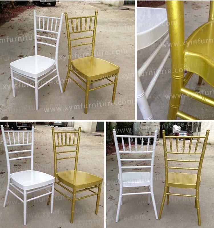 Wholesale Banquet Iron Frame Wedding Use Hotel Chiavari Chairs for Events