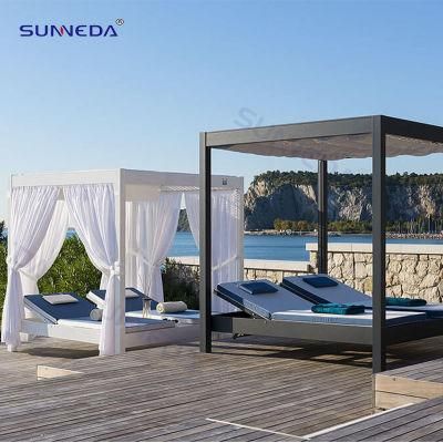 Best Selling Sunshade Fashion Hotsale Leisure Classic Lounger Furniture Set