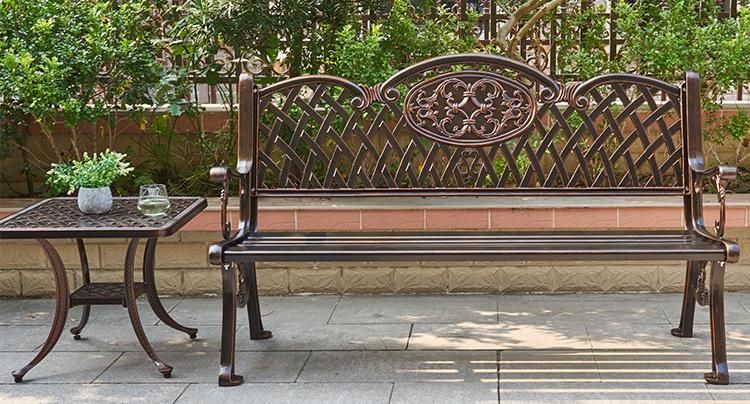 Metal Furniture Sets Outdoor Table Portable Dining Patio Furniture Set Table