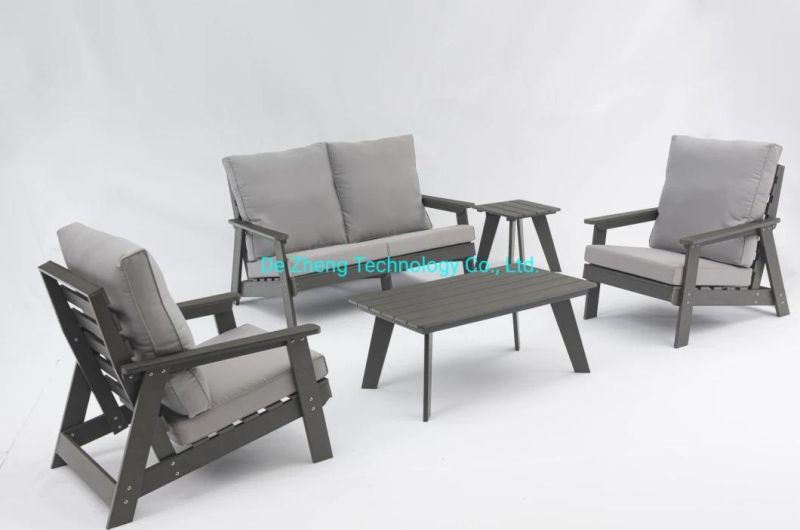 7 Piece Patio Dining Set Outdoor Polywood Garden Family Join Rattan Furniture