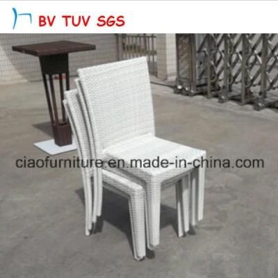 Hotel Furniture Wicker Garden Furniture Stackable Chair