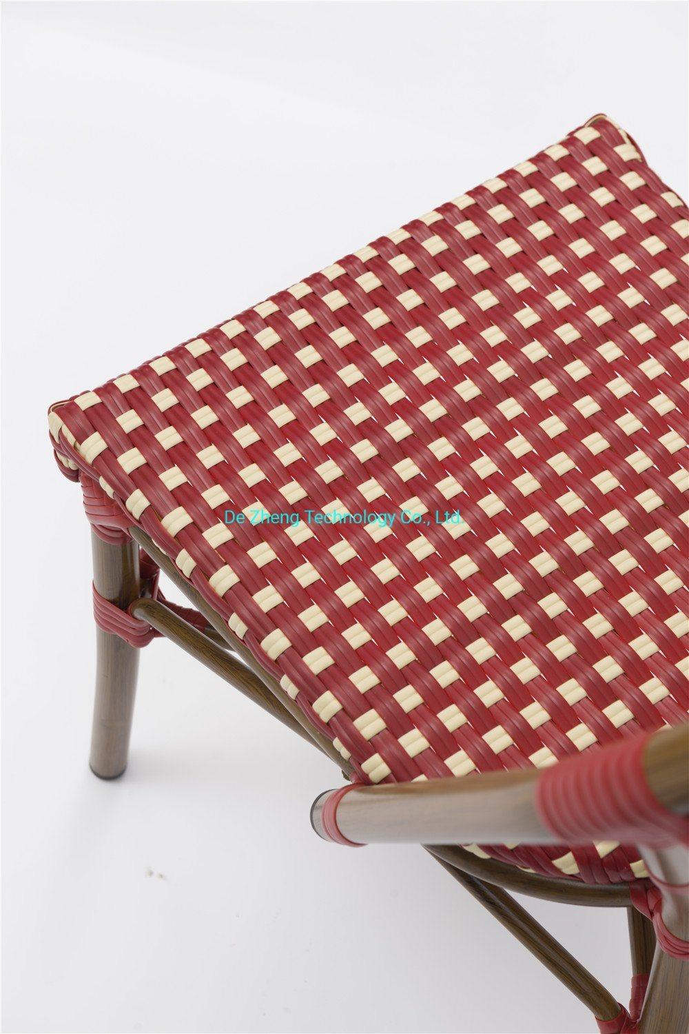 Luxury Hotel Balcony PE Rattan Leisure Outdoor Rattan Pool Side Cafe Quick Dry Hotel Furniture