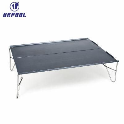 High Quality Lightweight Outdoor Mini Aluminum Tables Folding Portable Picnic Camping Metal Table