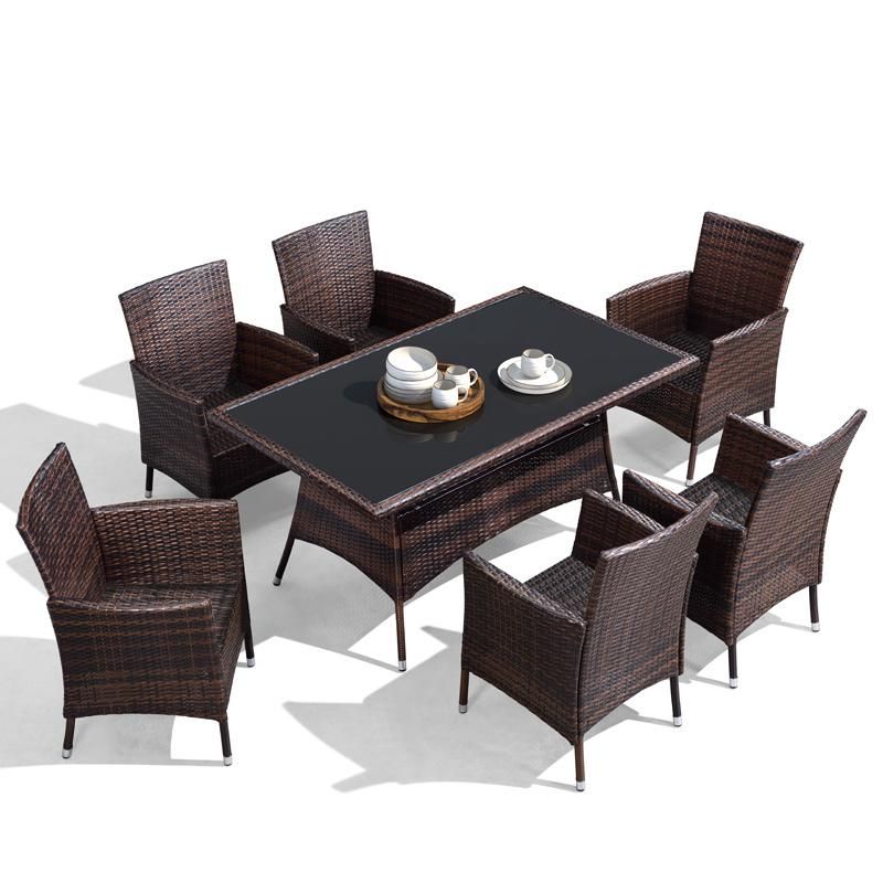 Aluminum Frame Outdoor Dining Sets Furniture