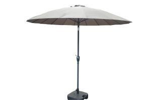 10ft Fiber Glass Garden Umbrella with Crank-Outdoor Fiber Glass Umbrella