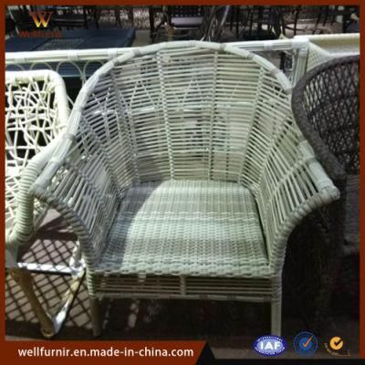 Well Furnir Synthetic Rattan Waterproof Single Sofa Chair