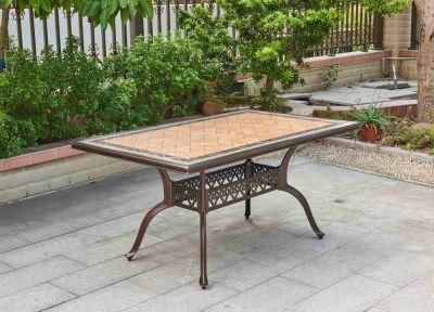 Cast Aluminum Patio BBQ Dining Sets