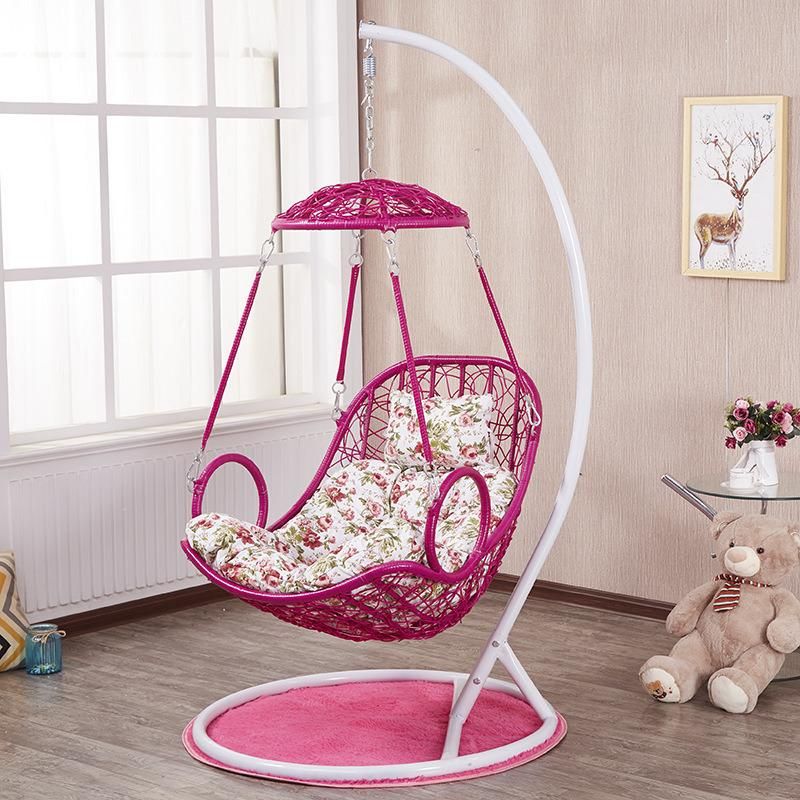 Fashionable Leisure Furniture Hanging Rattan Home Garden Ergonomic Swing Chair