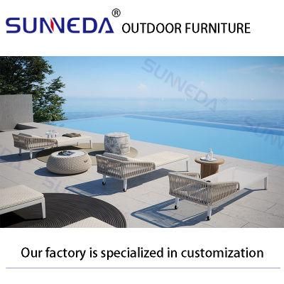 Factory Directly Sell New Style All Weather Garden Lounger Set