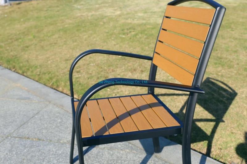 Commercial Home Balcony Leisure Funky Outdoor Wooden Cafe Chair Restaurant Chairs Set