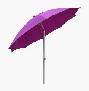 Tilt Umbrella-Hand Push 9ft Fiber Glass Garden Parasol Outdoor Parasol Sun Parasol Beach Parasol