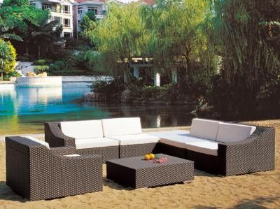 Wicker Sofas with Cushions Sets Set Sofa Armchairs with Table for Outdoorrattan Furniture