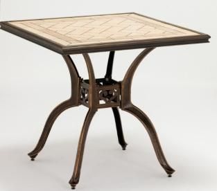 Cast Aluminum Dining Iron Table