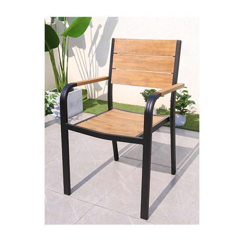 Balcony New Aluminum Metal Furniture Design Luxury Outdoor Dining Sets Garden Furniture Patio Chair Set