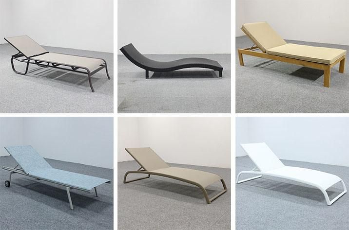 Outdoor Swimming Pool Furniture Rattan Furniture Sets Pool Chairs Sunbed