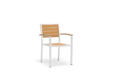 Chair with Eco Wood Perfect for Relaxed Dining Outdoor Furniture