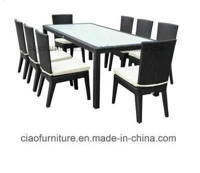 Outdoor Furniture Rattan Chairs Dining Set for Garden