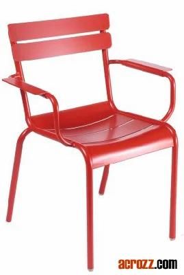 Patio Aluminium Alumium Stackable Fermob Luxembourg Chair