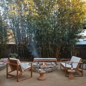 2020 New Simple Combination Outdoor Living Room Outdoor Love Sofa