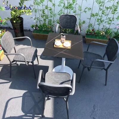 Hot-Selling Factory Wholesale in 2021 Outdoor Table with Sintered Stone Top