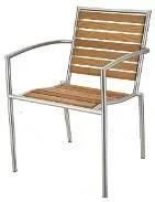 P/N: 302023 Outdoor Chair with Armrest