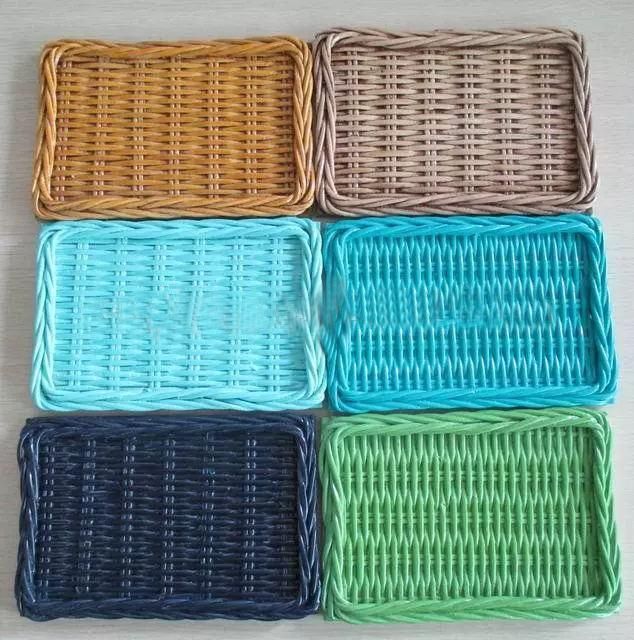 Natural Wicker Flower Real Rattan Chair with Round Seat Cushion